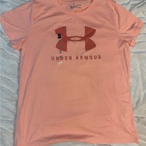 Under Armour Women's Peach T-Shirt